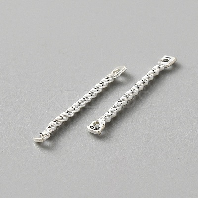Brass Connector Charms KK-TAC0017-03C-S-1