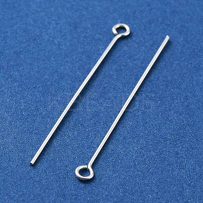 925 Sterling Silver Eye Pins STER-M117-04A-S-1