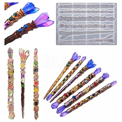 DIY Magic Wand Silicone Molds WICR-PW0001-01-1