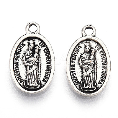 Tibetan Style Alloy Pendants PALLOY-T075-179A-AS-1