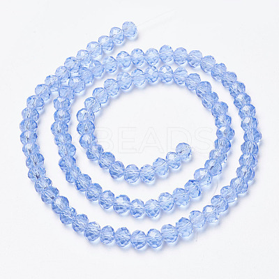 Glass Beads Strands X-EGLA-A034-T10mm-D14-1