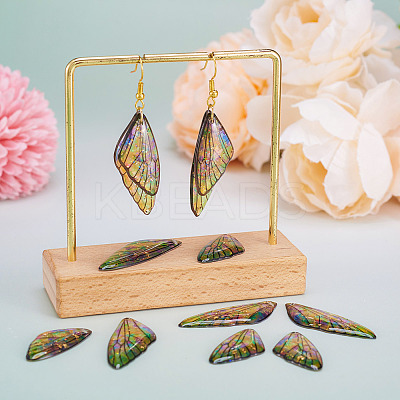 Transparent Resin Wing Pendants Set RESI-TAC0021-01A-1