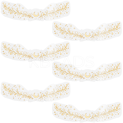 10Pcs Transfer Sticker Proof Removable Temporary Tattoos Stickers DIY-SP0003-65A-04-1