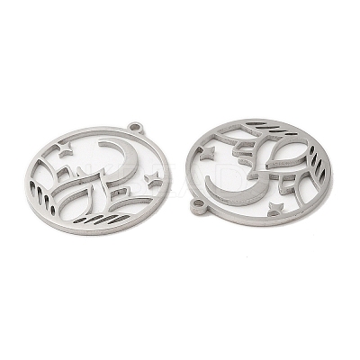 Non-Tarnish 304 Stainless Steel Pendants STAS-L020-024P-1