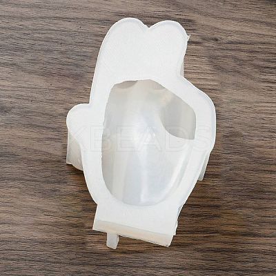 Hand Shape Finger Ring Display Stand DIY Statue Silicone Molds LS-SIMO-P003-03-1