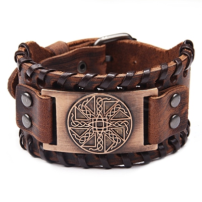 Alloy Sailor's Knot Link Bracelet PW-WG38164-03-1