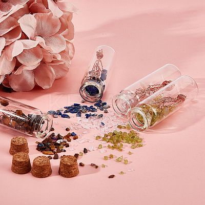Glass Wishing Bottle DJEW-GF0001-05A-1