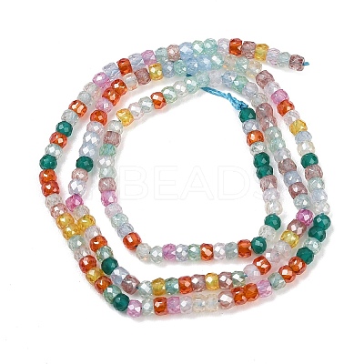Cubic Zirconia Beads Strands ZIRC-P125-2x3mm-05-1