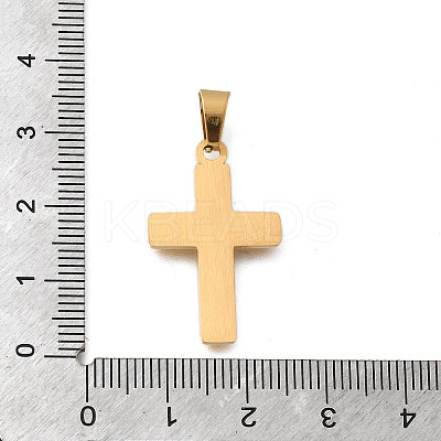 Ion Plating(IP) 304 Stainless Steel Pendants STAS-G102-20G-01-1