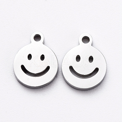 Non-Tarnish 304 Stainless Steel Charms STAS-G215-03P-1