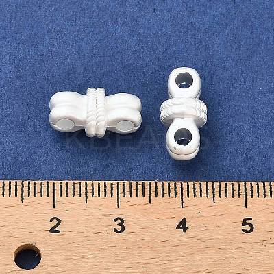 Matte Alloy Beads PALLOY-R145-08MS-1