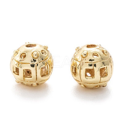Alloy Hollow Beads PALLOY-P238-20G-RS-1