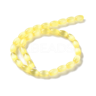 Macaron Color Natural Selenite Beads Strands X1-G-B102-A01-03-1