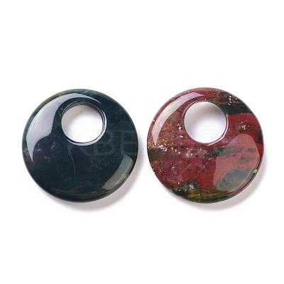 Natural Indian Agate Pendants G-F708-05D-1