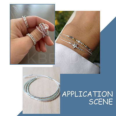Anti-Tarnish 50Pcs Rhodium Plated 925 Sterling Silver Crimp Beads STER-BBC0001-28-1
