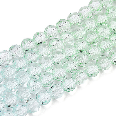Transparent Glass Beads Strands GLAA-E036-07Z-01-1