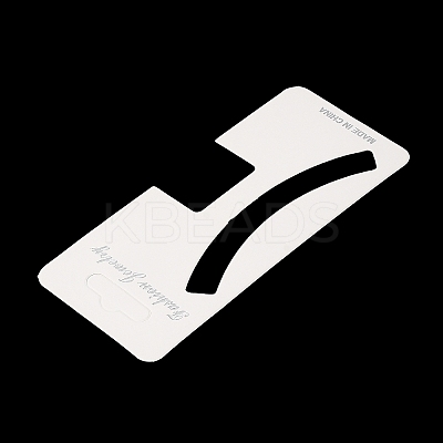Cardboard Paper Hair Clip Display Cards CDIS-A006-13-1