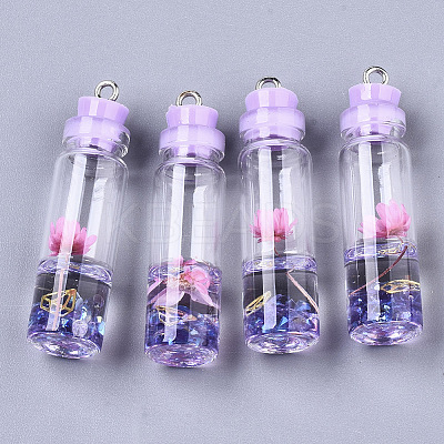 Glass Bottle Decorations LS-X-GLAA-S181-03H-1