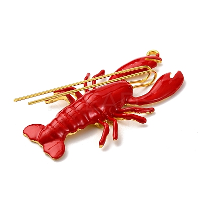 Alloy Enamel Pendants FIND-I053-01G-02-1