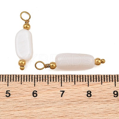 Natural Freshwater Shell Pendants SH-CBA5EEC-04G-1