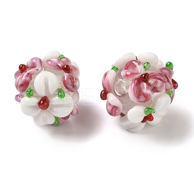 Handmade Lampwork Beads LAMP-B025-03B-18-1