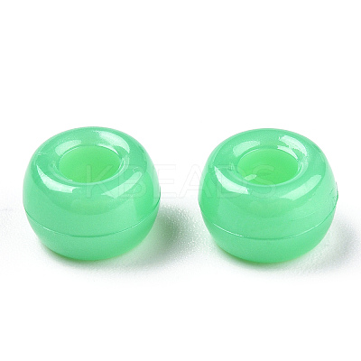 Plastic Pearlized Beads KY-T025-01-D03-1