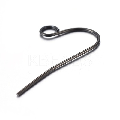 304 Stainless Steel Earring Hooks Ion Plating(IP) STAS-L211-15-B-1