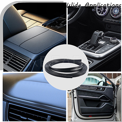 Self Adhesive PVC Car Interior Moulding Trim AJEW-WH20042-42E-1