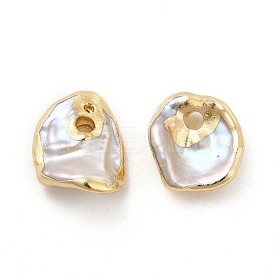 Baroque Natural Keshi Pearl Nuggets Charms PEAR-P004-62KCG-1
