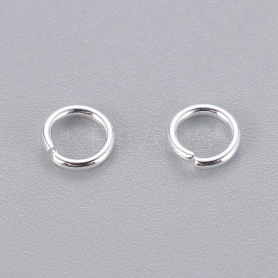 Tarnish Resistant 304 Stainless Steel Open Jump Rings STAS-E464-09J-S-1