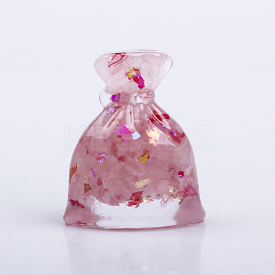 Resin Money Bag Display Decoration PW-WG42704-06-1