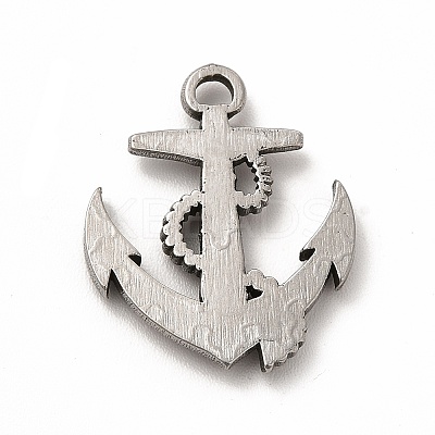 Non-Tarnish 304 Stainless Steel Pendants STAS-P322-13P-1