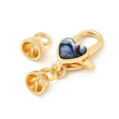 Brass Lobster Claw Clasps KK-U059-52G-01-1