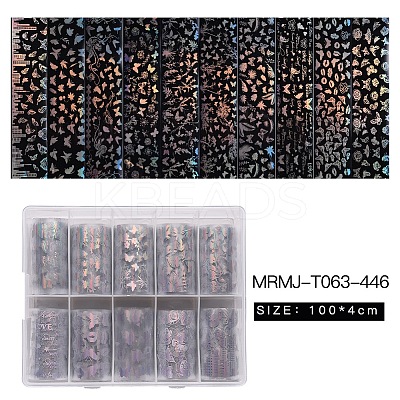 Shiny Laser Nail Art Transfer Stickers MRMJ-T063-446-1