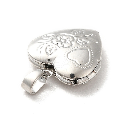 Rack Plating Brass Locket Pendants LS-KK-I688-04P-1
