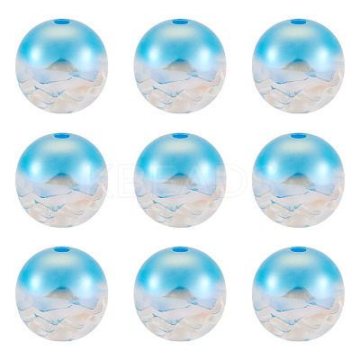 10Pcs Resin Beads PACR-TA0001-33A-1