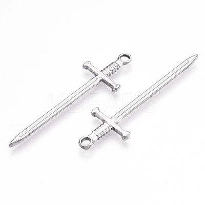 Non-Tarnish 304 Stainless Steel Pendants X-STAS-N098-135P-1