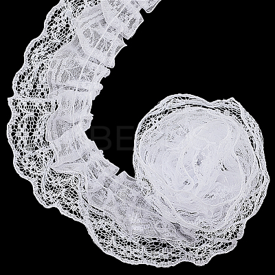 20M Polyester Pleated Lace Trim OCOR-HY0001-20C-1