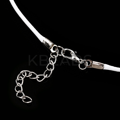 Waxed Cotton Cord Necklace Making LS-MAK-YWC0001-01P-02-1