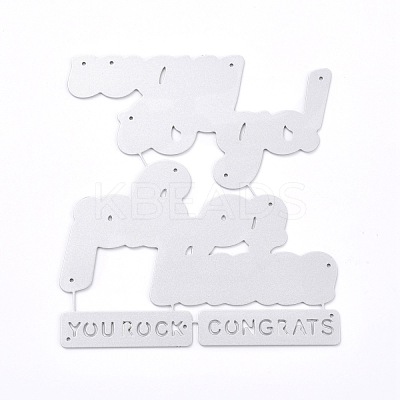 Carbon Steel Cutting Dies Stencils DIY-I083-03P-1