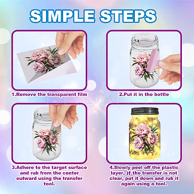 18Pcs Plastic Silhouette Paper DIY-WH0610-002-1