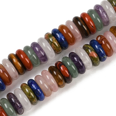 Natural Mixed Stone Beads Strands G-G275-B01-01-1