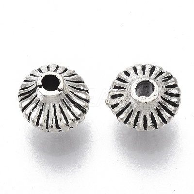 Tibetan Style Alloy Beads TIBE-R317-074AS-LF-1