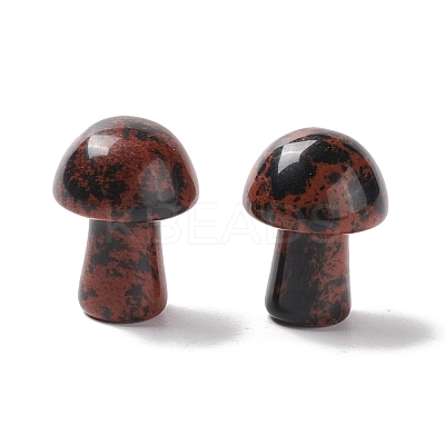 Natural Mahogany Obsidian GuaSha Stone G-A205-26I-1