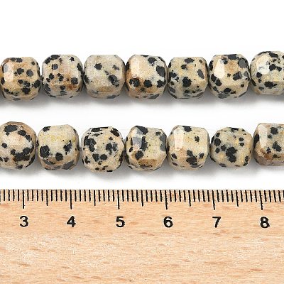 Natural Dalmatian Jasper Beads Strands G-C267-A14-1