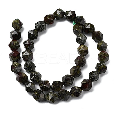 Natural Dragon Blood Beads Strands G-Z119-A17-03-1