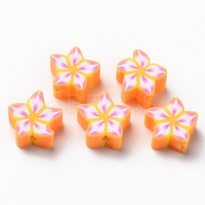 Handmade Polymer Clay Beads CLAY-N008-044F-1