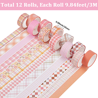 Adhesive Paper Tapes DIY-WH20062-27C-1