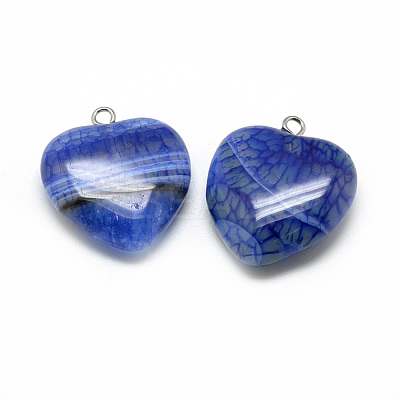 Natural Brazilian Agate Pendants G-S262-01A-1