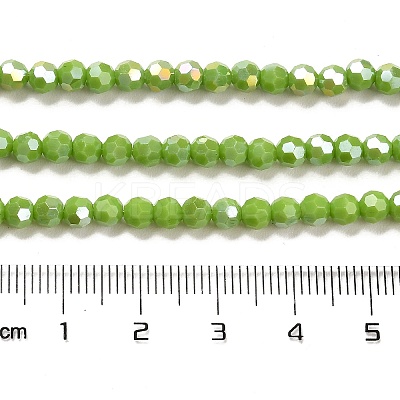 Opaque Glass Beads Stands EGLA-A035-P4mm-B15-1
